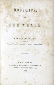 Moby-Dick title page